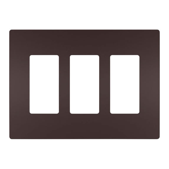 Legrand Rwp263 Radiant 3-Gang Light Switch / Outlet Cover Wall Plate - Bronze