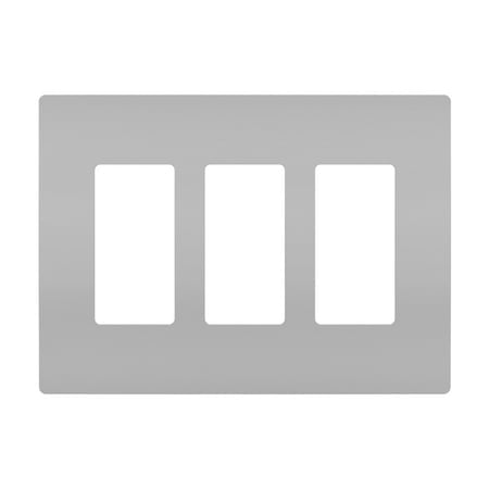 Legrand Rwp263 Radiant 3-Gang Decorator Rocker Light Switch / Outlet Cover Wall Plate -