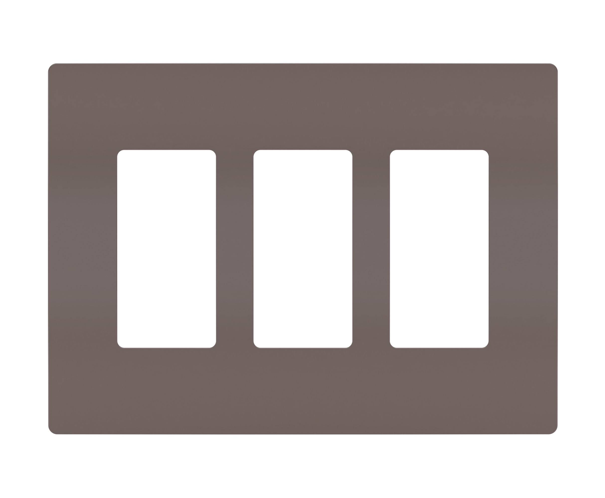 Lead Rwp Outlet Legrand RWP263 Radiant Triple Gang Screwless Wall Plate - Walmart.com