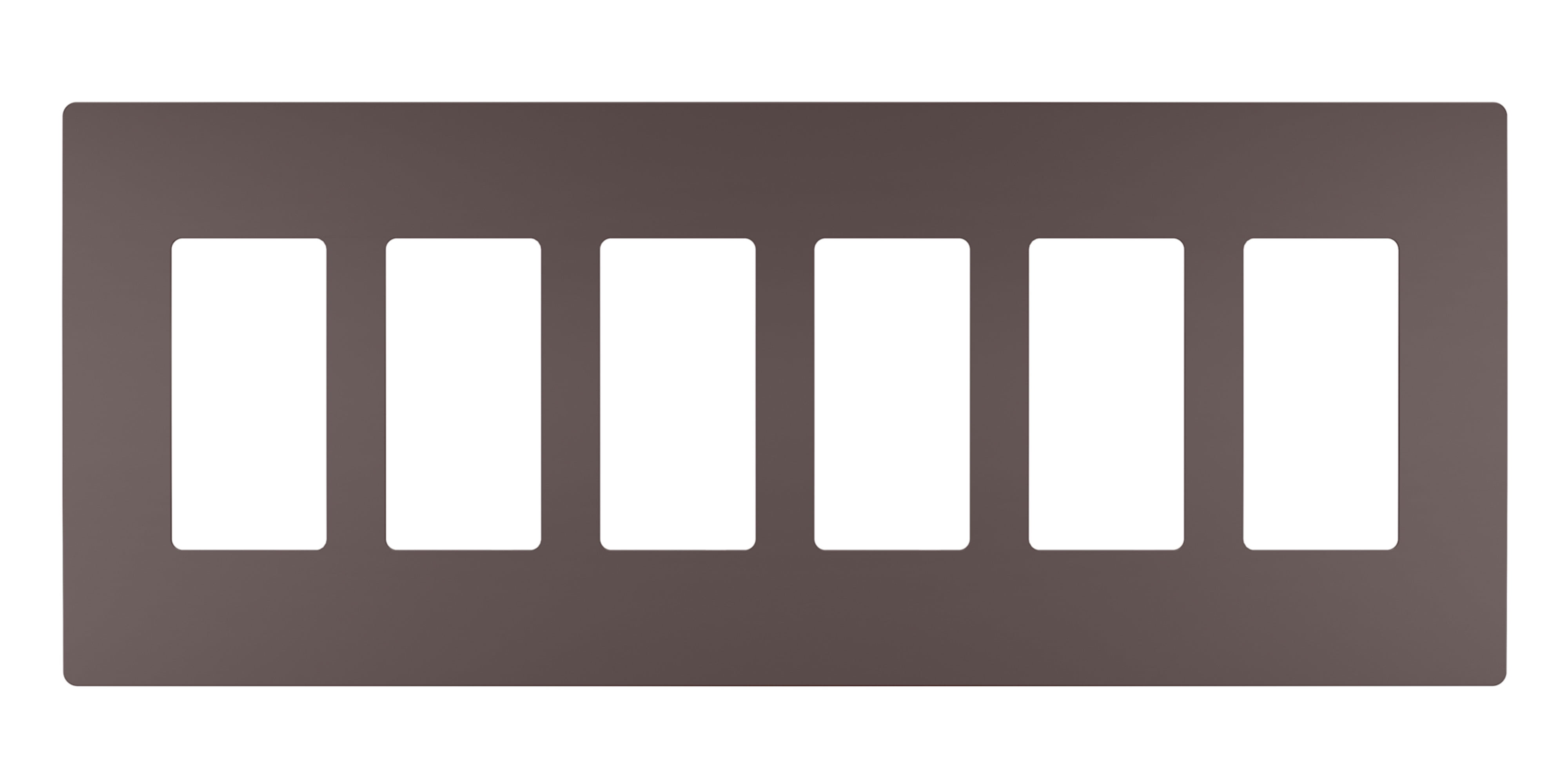 Lead Rwp Outlet Legrand RWP266DB Radiant 6-Gang Decorator Rocker Light Switch / Outlet ...