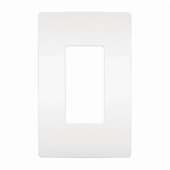 Rocker Wall Plate, Number of Gangs: 3 Plastic, Smooth Finish, White RWP26W