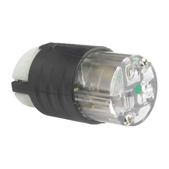 Legrand Strt Bld Cnr,Blk; Clear,2P3W,Nyl,5-20R PS5369XHG