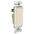 thumbnail image 1 of Legrand TM870LASLCC10 Pass & Seymour Illuminated Decorator Light Switch, 15A 120VAC, Light Almond - Quantity 10, 1 of 1
