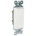 thumbnail image 1 of Legrand TM870WCC10 Pass & Seymour Single Pole Decorator Switch 15A 120/277W White - Quantity 10, 1 of 1