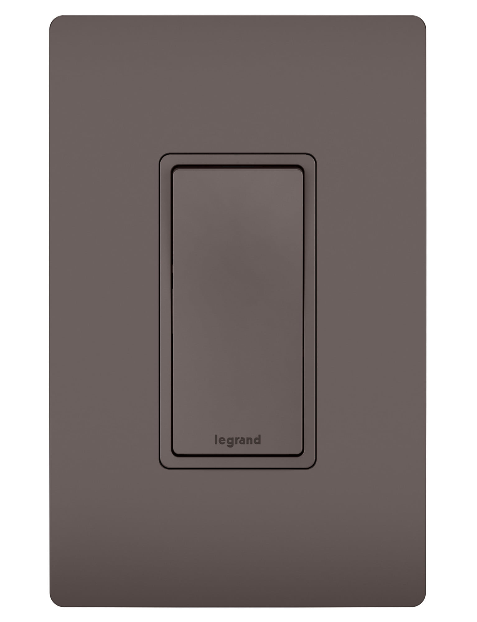 Brown Matte 4-Way Decorator Rocker Wall Switch