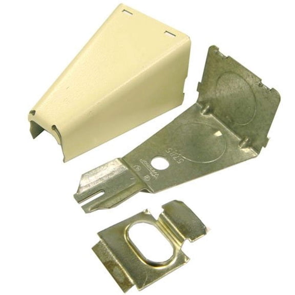 Legrand V5785 Metal Raceway for Extending Power, 500 and 700 Series, Combination Connector, Ivory (1 Pack)