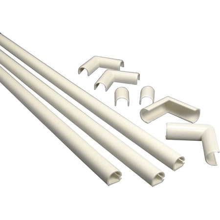 Legrand Wiremold Cord Mate Organizer Kit - Cable Organizer - Kit, White