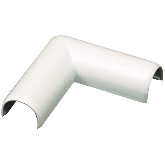 Legrand - Wiremold Company C16 Plastic Flat Elbow Cord Cover, White