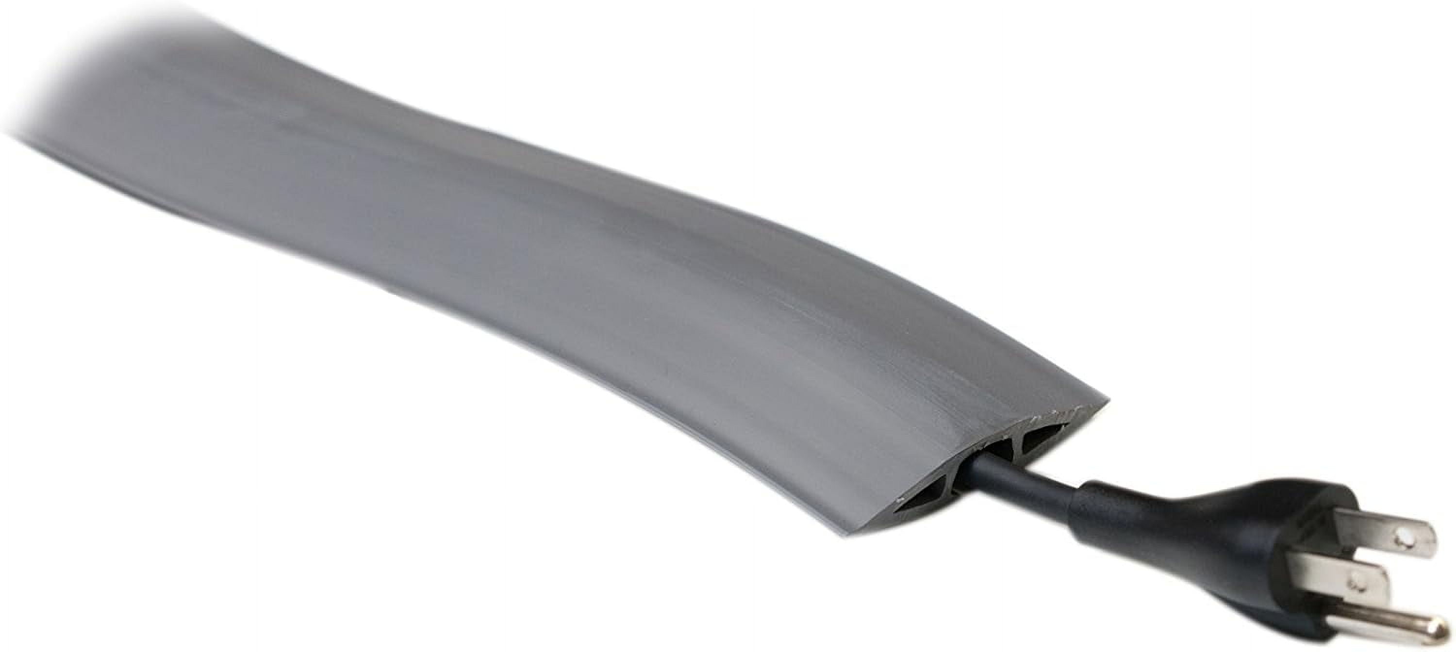 Legrand Wiremold Cord Cover, Gray Cord Hider for Wall Mount TV, 15