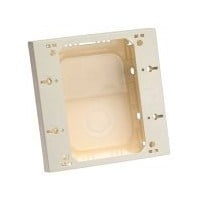 Legrand Wiremold NM Series NM3-2 Outlet Box Raceway Cable Entry Wall Mounting Plastic