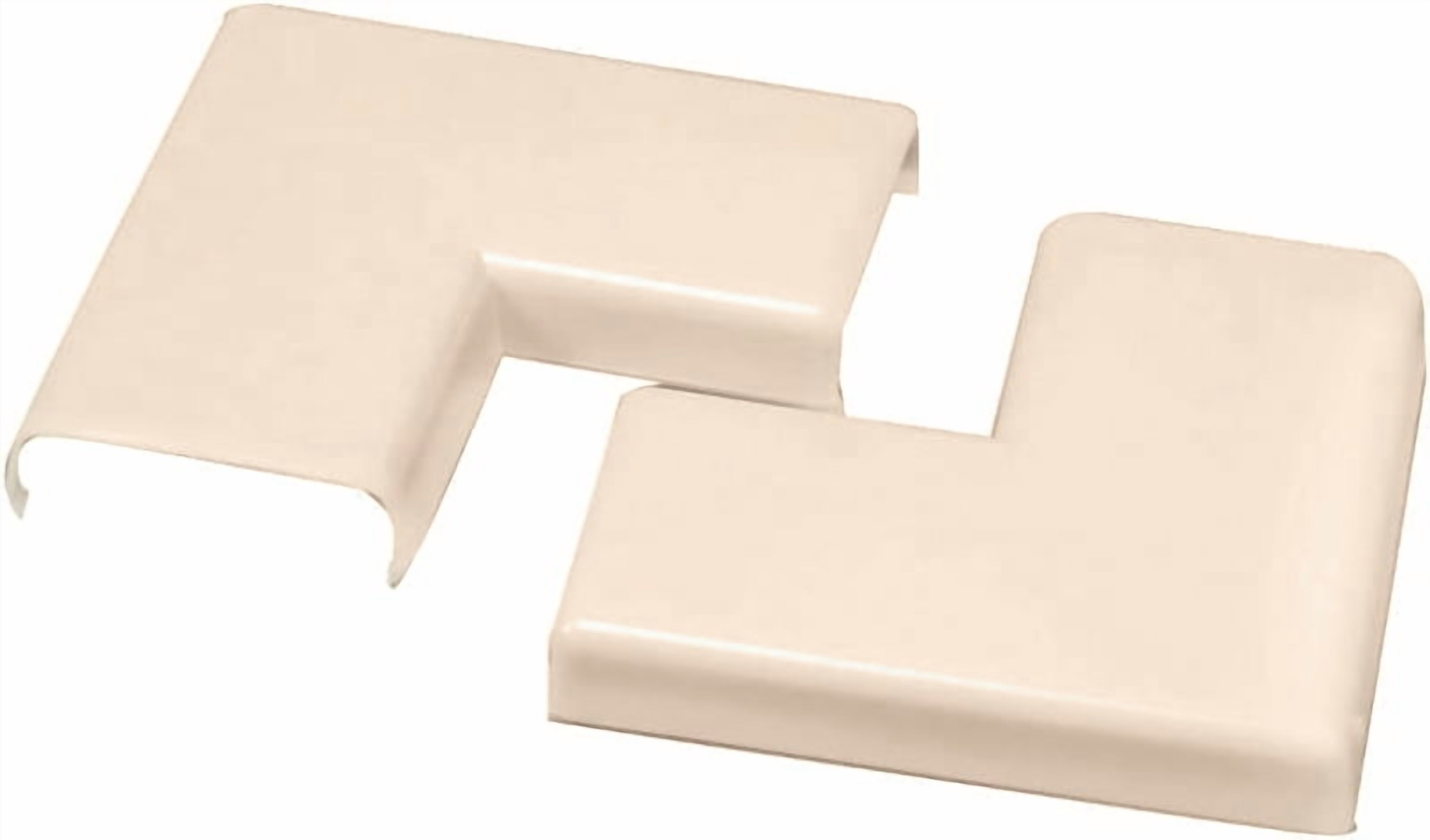 Wiremold Nm Raceway Wiremold NM6 Raceway Elbow, Flat, Non-Metallic, Plastic, Ivory ...