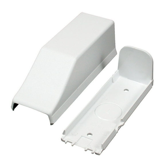 Wiremold Raceway Conduit Connector NMW17 - Nonmetallic, Durable, Universal, White, 1 Piece