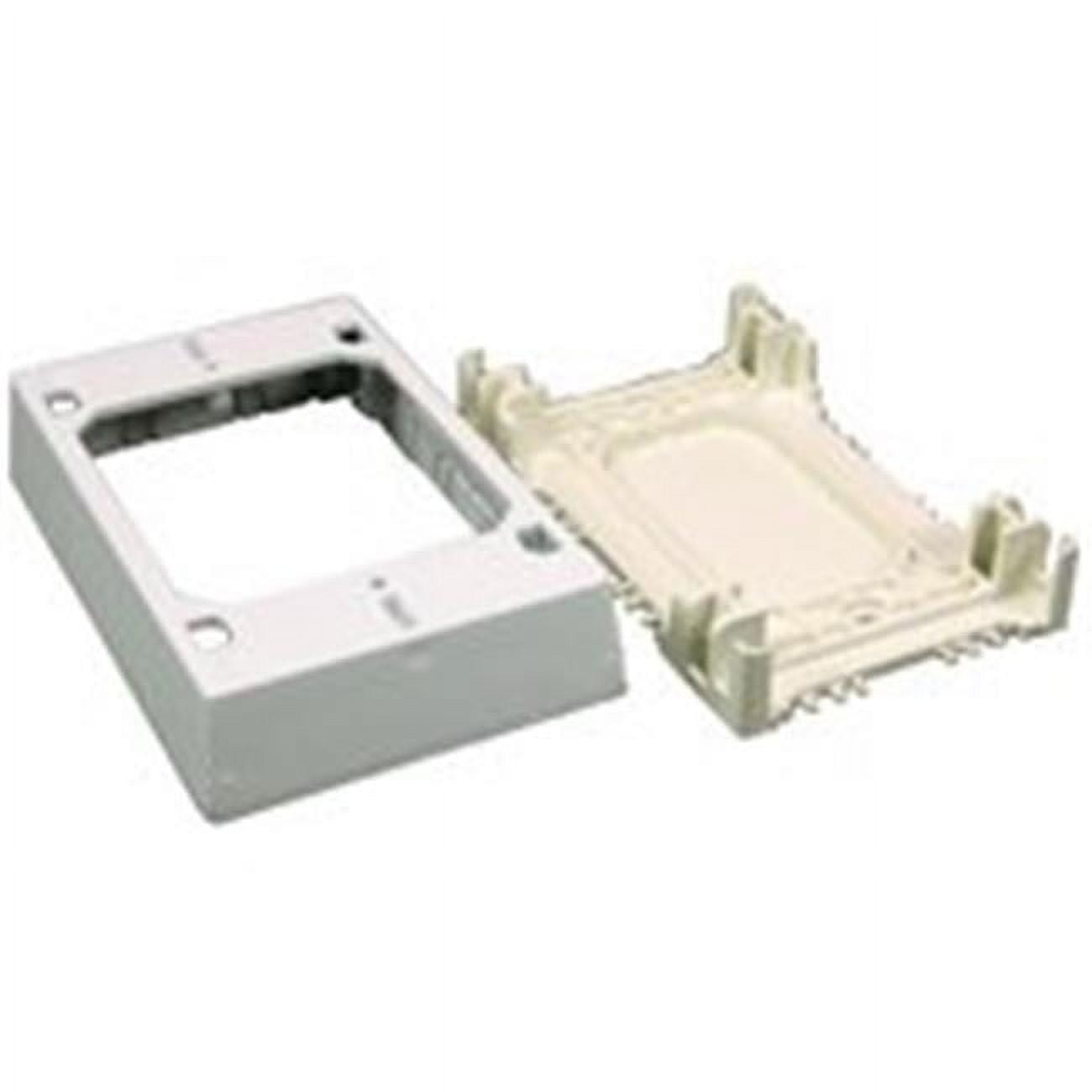  Wiremold Plastic Nonmetallic Raceway, Extending Power, On-Wall  T-Fitting, White, NMW11 : Electronics