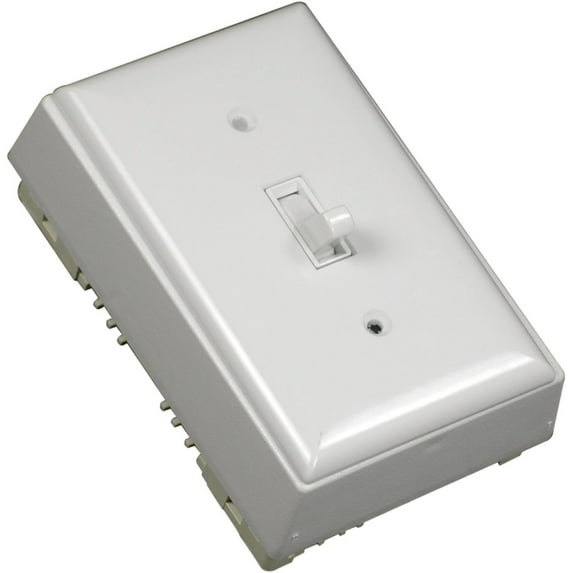 Legrand - Wiremold Plastic Nonmetallic Raceway Extending Power, On-Wall Switch + Box, White, NMW2-S, No Size