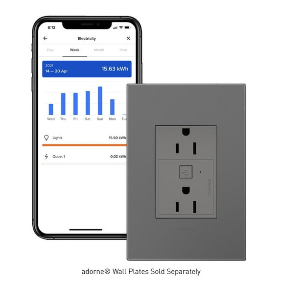 Legrand WNAR153M1 Adorne - Magnesium