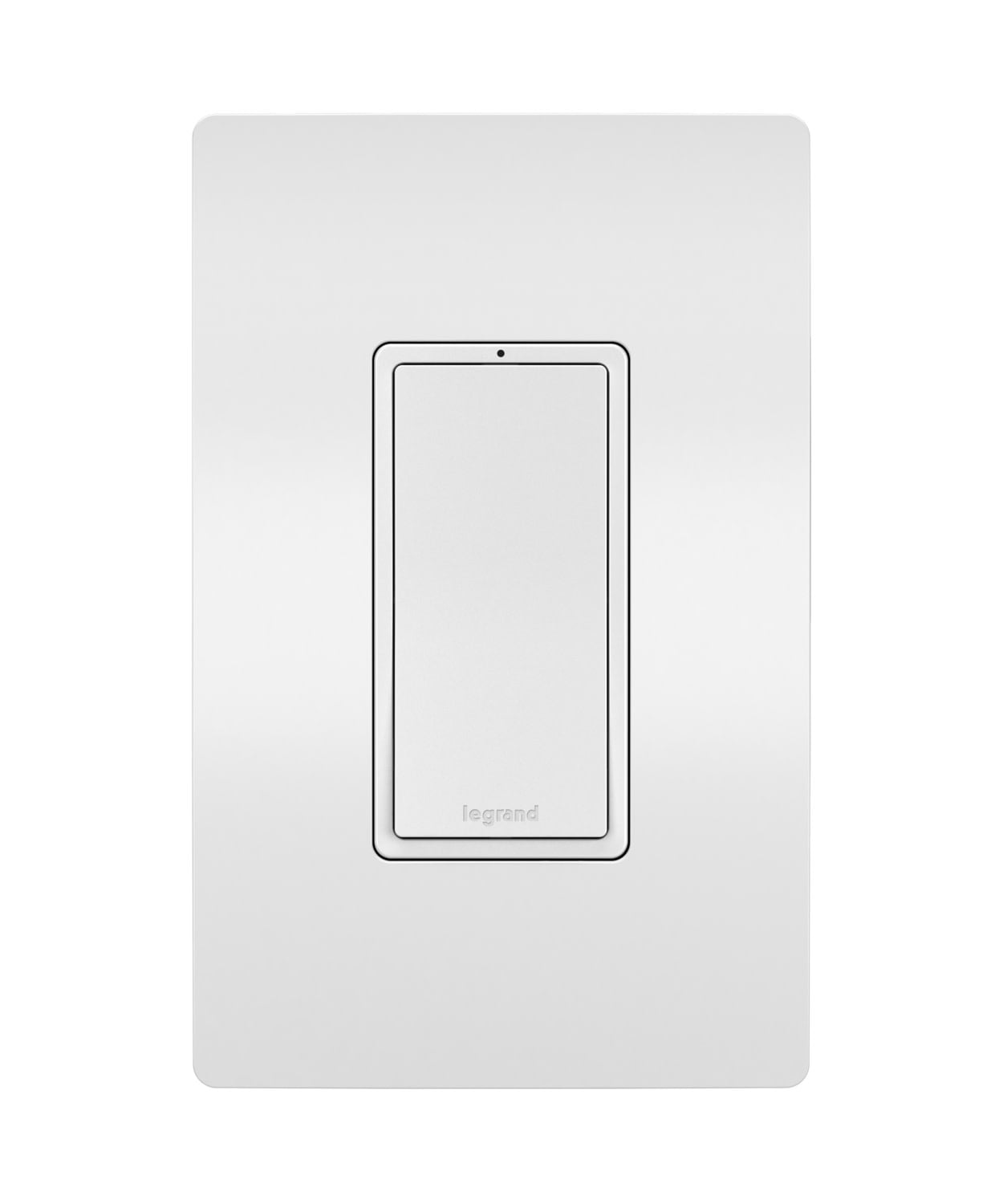 White Wireless Smart Rocker Switch with Netatmo