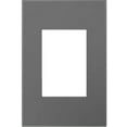thumbnail image 1 of Legrand adorne 1-Gang, 3-Module Screwless Wall Plate in Magnesium Finish, AWP1G3MG4, 1 of 5