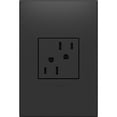 thumbnail image 1 of Legrand adorne 15A Tamper-Resistant Outlet With Matching Wall Plate in Graphite Finish, ARTR152G4WP, 24-Pack, 1 of 1