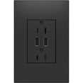 thumbnail image 1 of Legrand adorne Dual-USB Plus-Size Multi-Outlet Combo with Matching Wall Plate in Graphite Finish, ARTRUSB153G4WP, 1 of 2