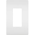 thumbnail image 1 of Legrand radiant Screwless Wall Plates for Decorator Rocker Outlets, 1-Gang, White, 10-Pack, RWP26WCC10-10PK$$Tools, 1 of 8