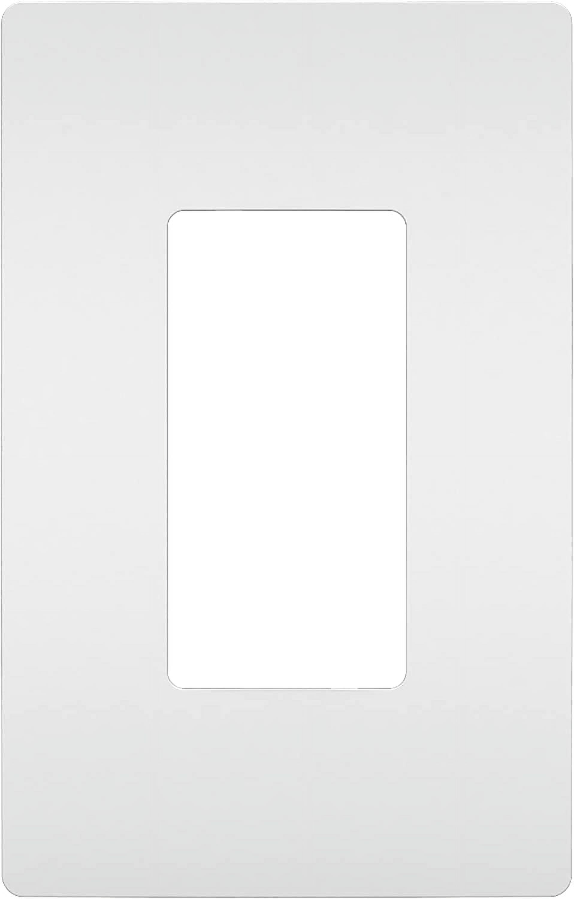 Legrand radiant Screwless Wall Plates for Decorator Rocker Outlets, 1