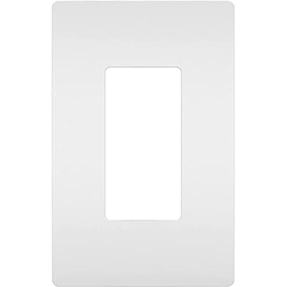 Single Rocker Outlet Legrand radiant Screwless Wall Plates for Decorator Rocker Outlets, 1 ...