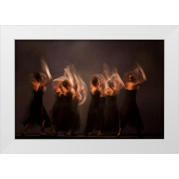 Legraverend, Guillaume 32x23 White Modern Wood Framed Museum Art Print Titled - Together