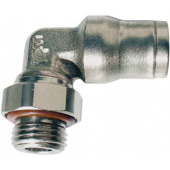 Legris 3699 08 13 8mm OD, 1/4 BSPP, Brass Push-to-Connect Tube Male Elbow