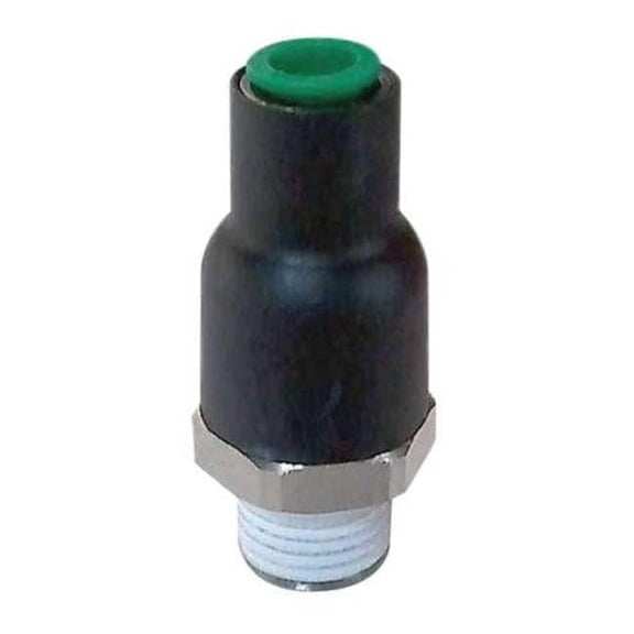 Legris 1/4" Tube x 1/8" MNPT Meter Input Check Valve 7985 56 11