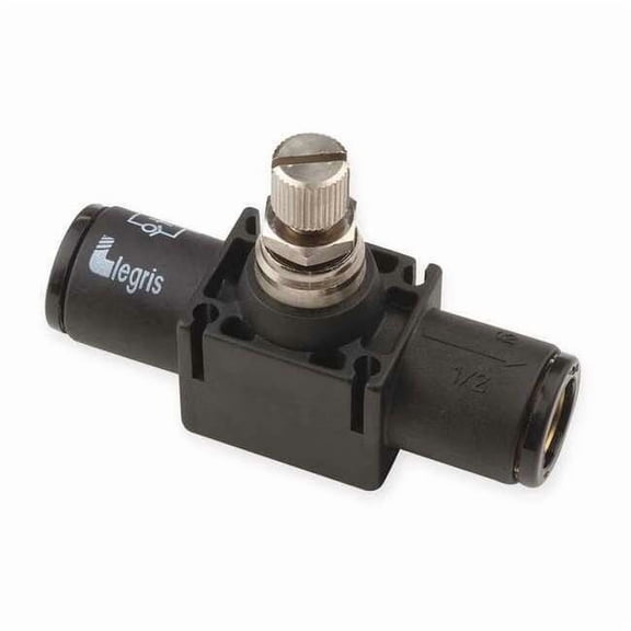 Legris Flow Control Valve,1/2" PTC,1/2" PTC 7770 62 00