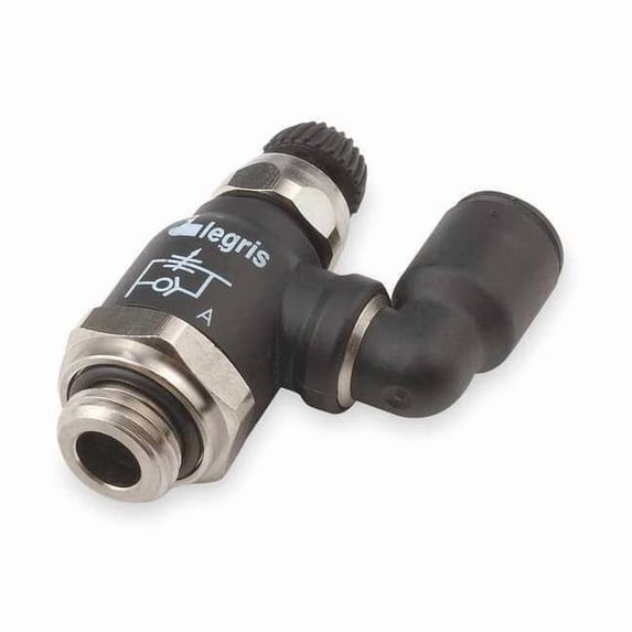 Legris Flow Control Regulator,Tube Sz 1/8 In 7040 06 10