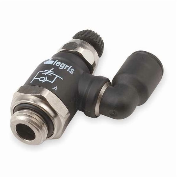 Legris Flow Control Valve,8mm PTC,1/8" BSPP 7040 08 10