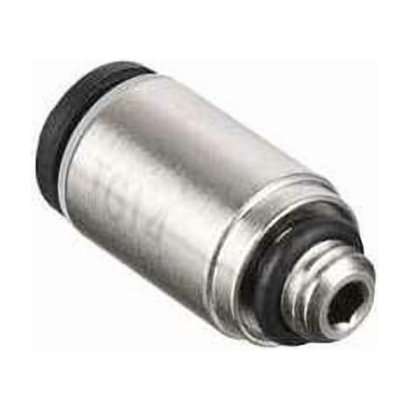 Metric Push-to-Connect Fitting, Nylon, Black 3181 56 55