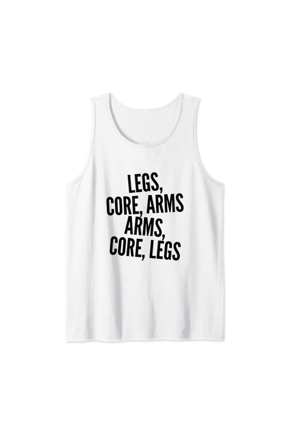 Legs Core Arms Rowing On Rower Fitness Workout Gear Tank Top Size S-3XL