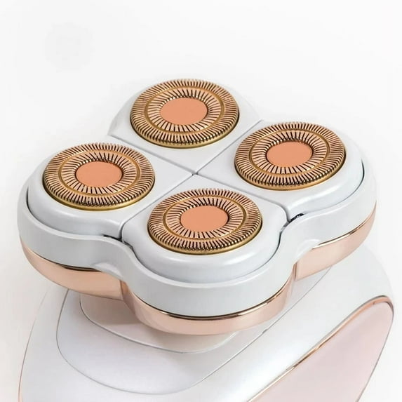Legs Women's Hair Remover Women Electric Epilator Hair Removal Painless Four Heads Shaver Depilador Waterproof Razors (EU Plug)