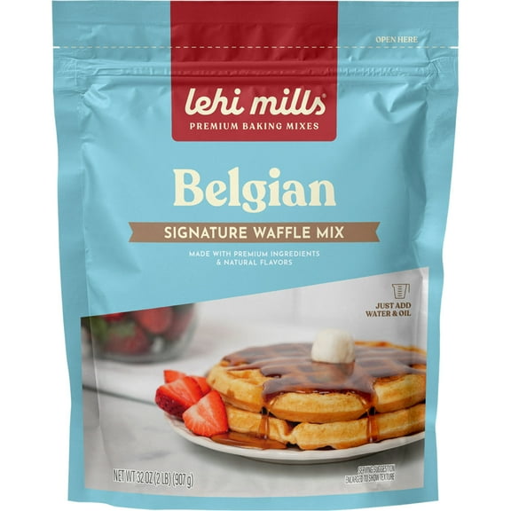 Lehi Mills Belgian Waffle 2 lb Pouch