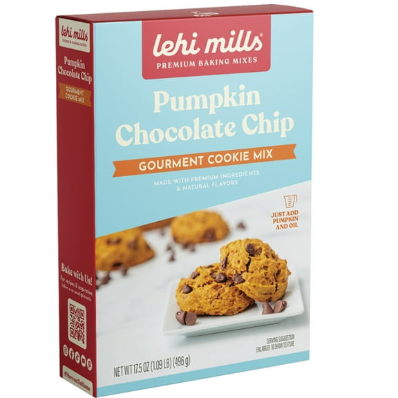 Lehi Mills Pumpkin Chocolate Chip Cookie Mix 2 lb. Pouch
