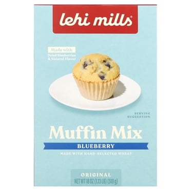 Lehi Roller Mills Blueberry Muffin Mix 18 oz Box