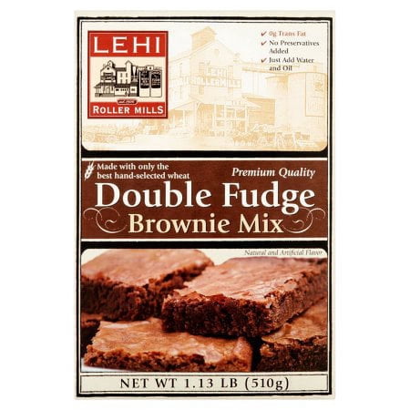 Lehi Roller Mills, Brownie Mix, Double Fudge (Pack of 20)