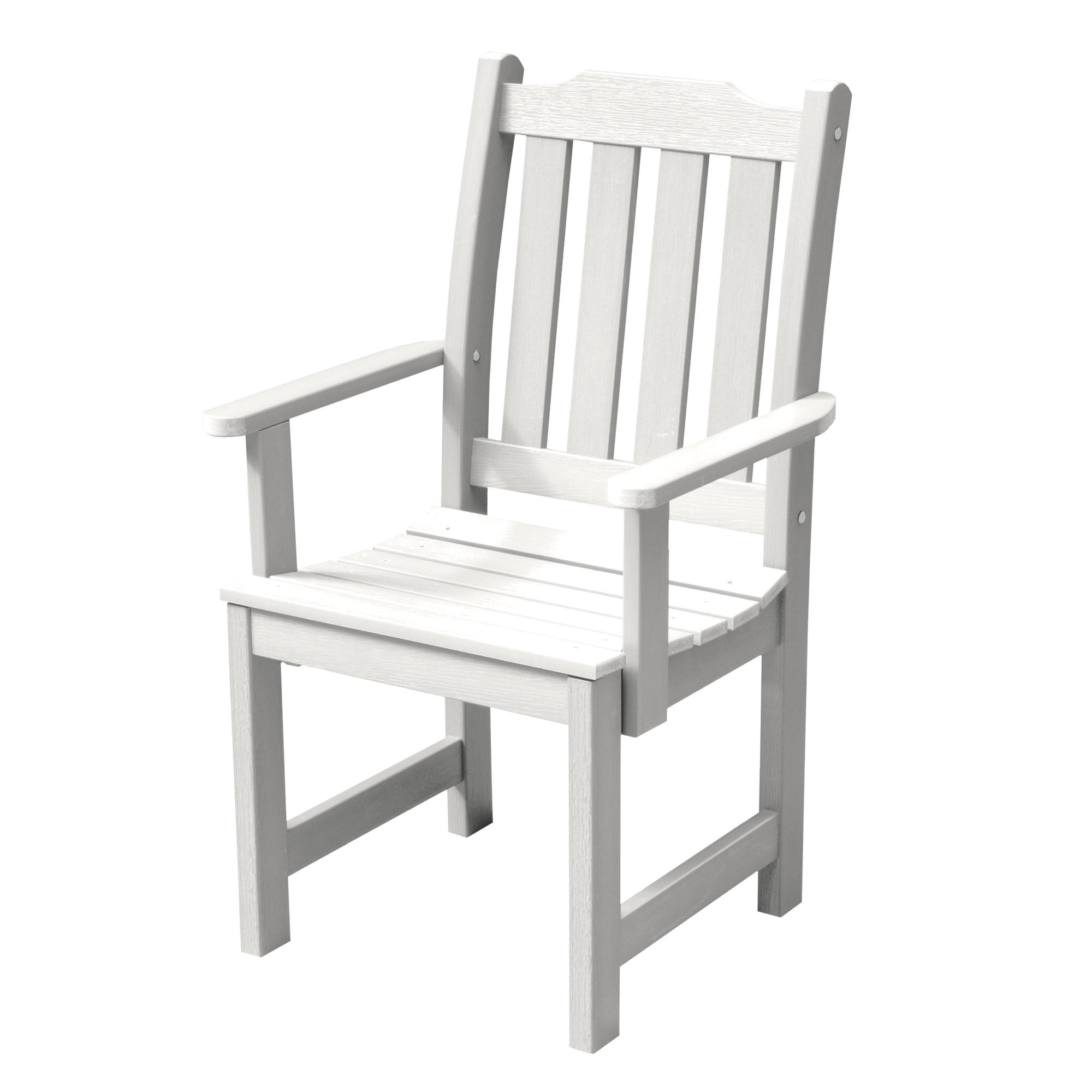 Lehigh Classic White Eco-Friendly Synthetic Wood Dining Chair