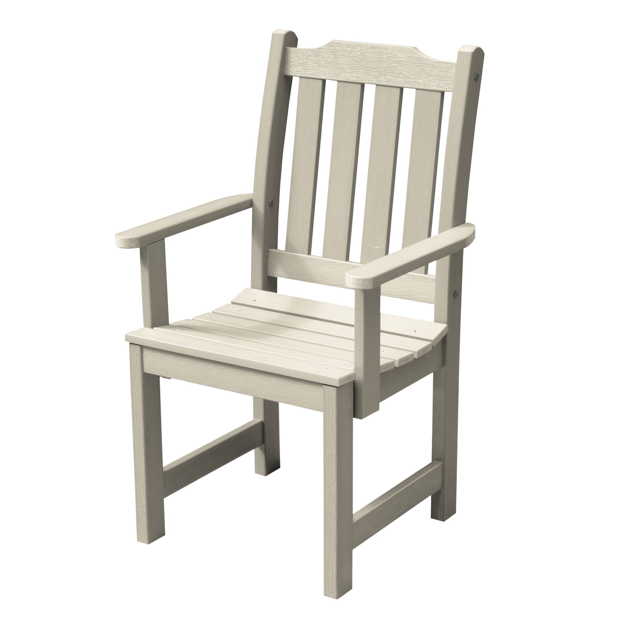 Lehigh Classic White Eco-Friendly Synthetic Wood Dining Chair