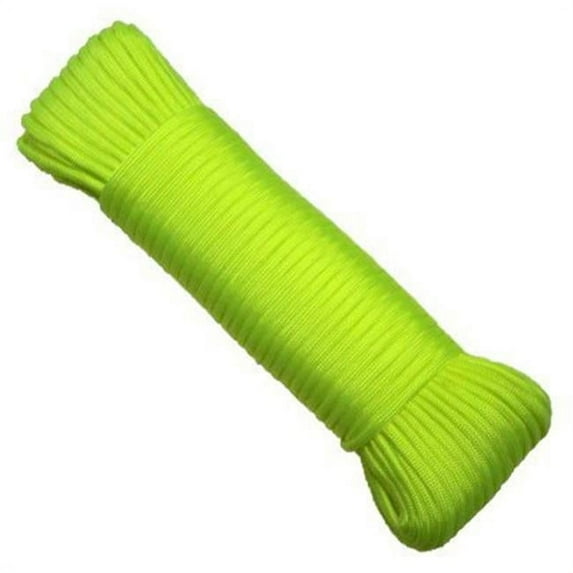 Lehigh Consumer Products NPC5503250Y 0.16 in. x 50 ft. Paracord - Yellow