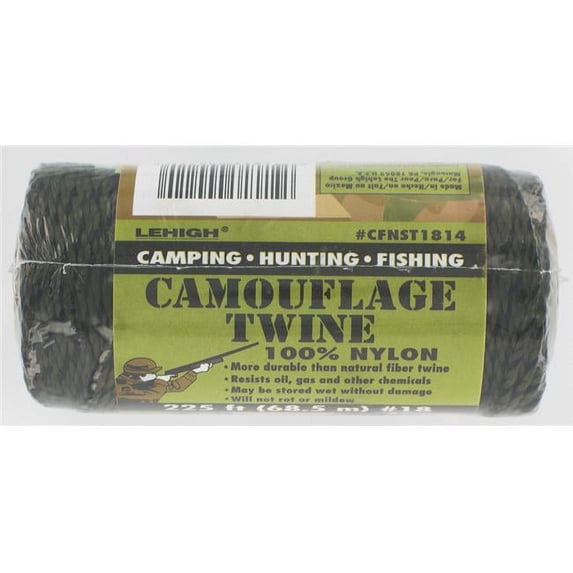 Lehigh Group 225ft. Camouflage Nylon Seine Twine CFNST1814