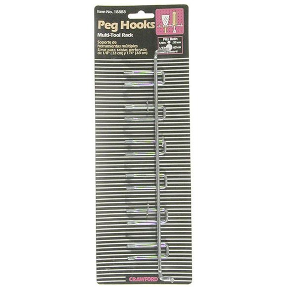 Lehigh Group Pegboard Multi-Tool Rack  Pegboard Multi-Tool Rack - Carded