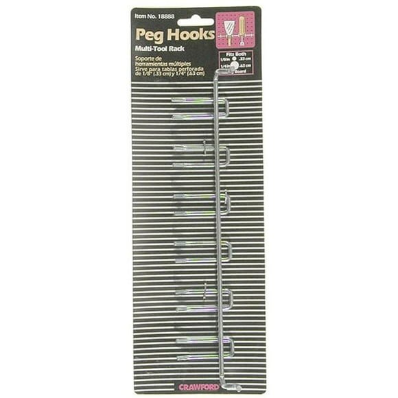 Lehigh Group Pegboard Multi-Tool Rack Pegboard Multi-Tool Rack - Carded