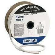 Lehigh Group SNR121 3/8" X 125 White Nylon Solid Braid Rope