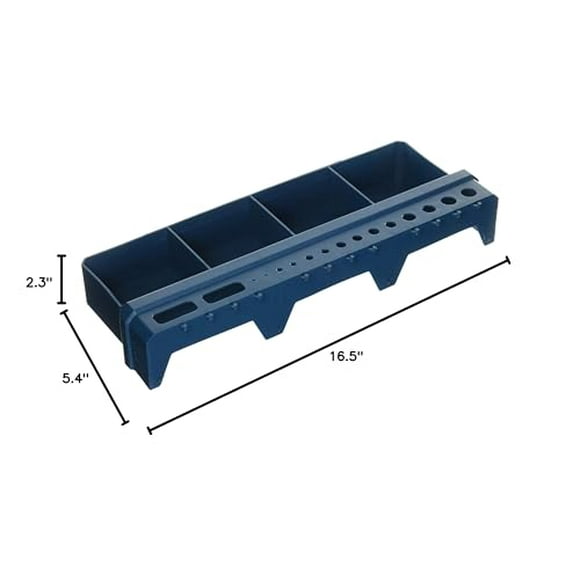 Lehigh PT16 Tool and Parts Tray, Blue