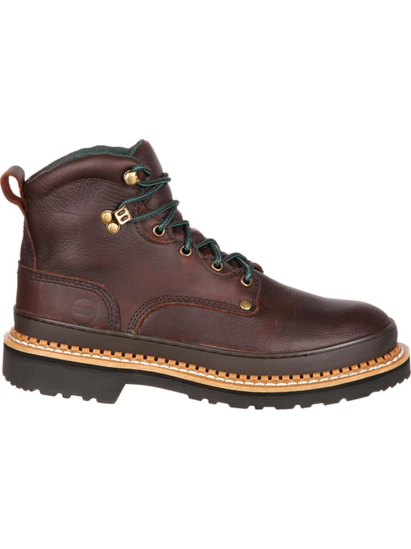 Safety Shoes Steel Toe Work Boot, Brown, Size 11(WI)
