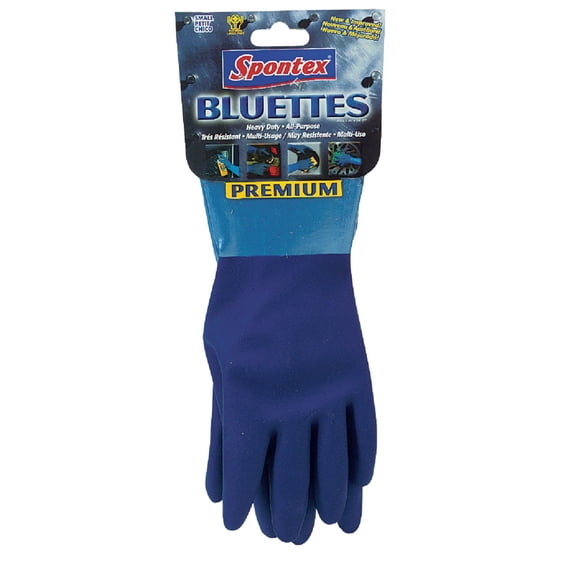 Lehigh Spontex Spontex Bluettes Neoprene Rubber Glove - Pack of 2