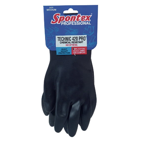 Lehigh Spontex Spontex Technic 420 Pro Neoprene Rubber Glove - Single Pack